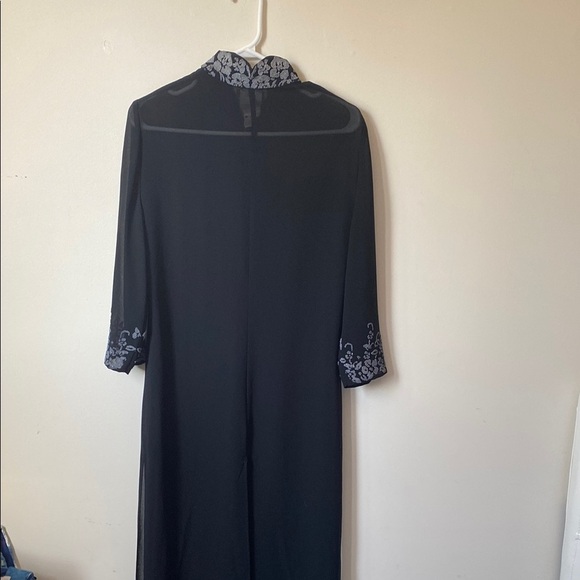 Joseph Ribkoff Black 3/4 Sleeve Mock Neck Cardigan - Picture 5 of 5